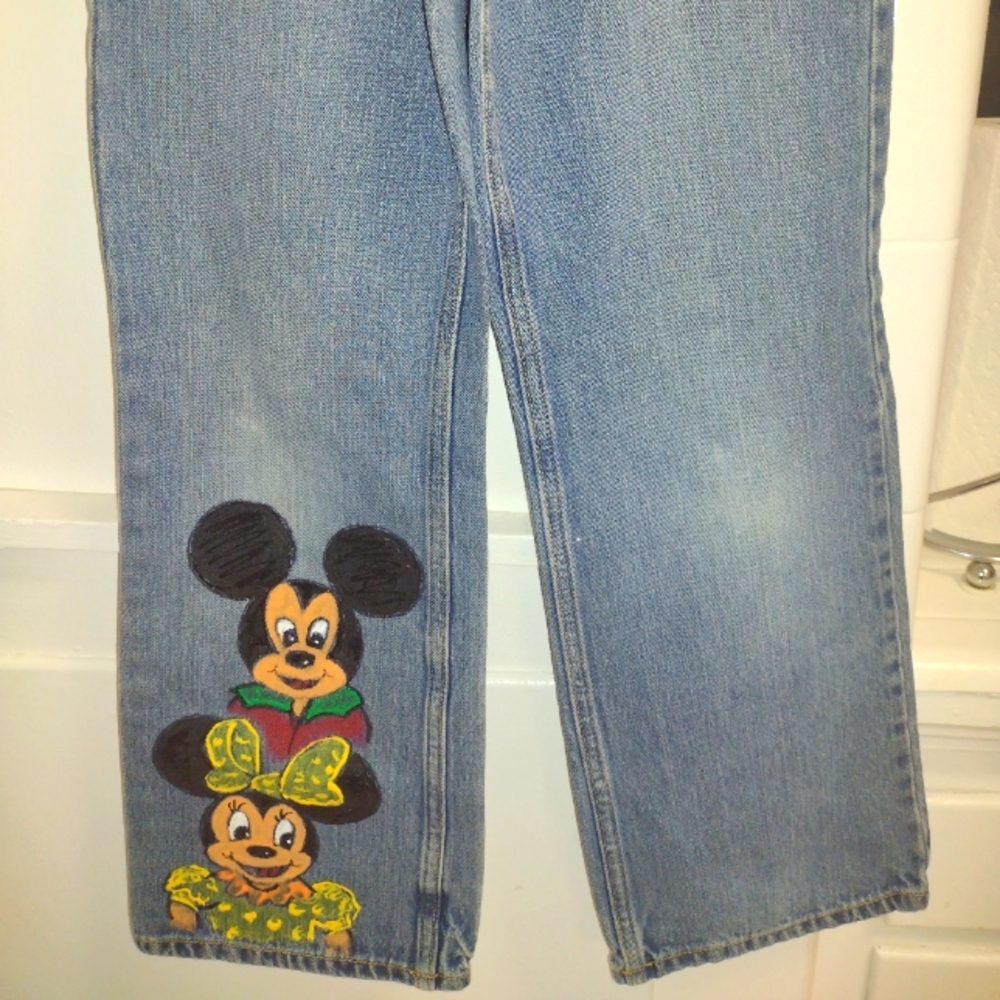 Mickey and Minnie Childrens Jeans